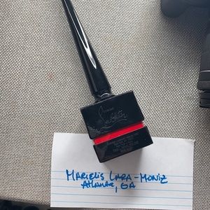 CL nail polish In Rouge Louboutin